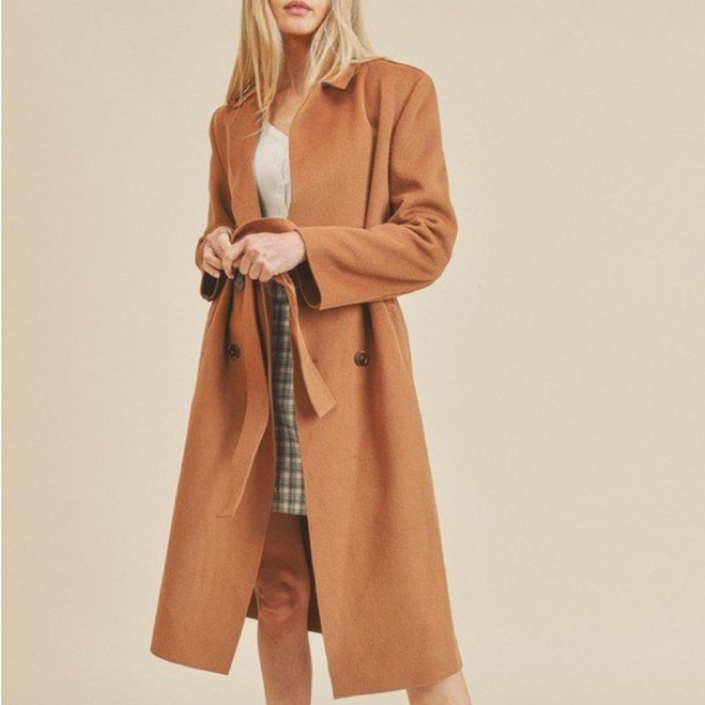 NWT Knit Double Breasted Jacket